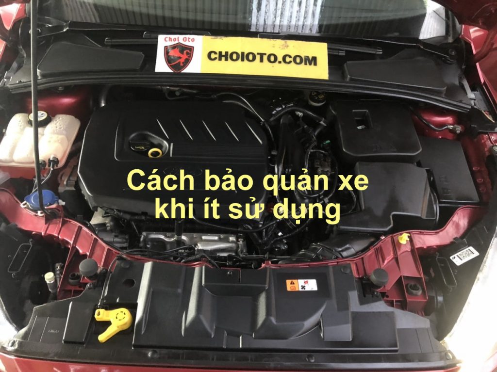 Cách bảo quản xe khi không sử dụng dài ngày